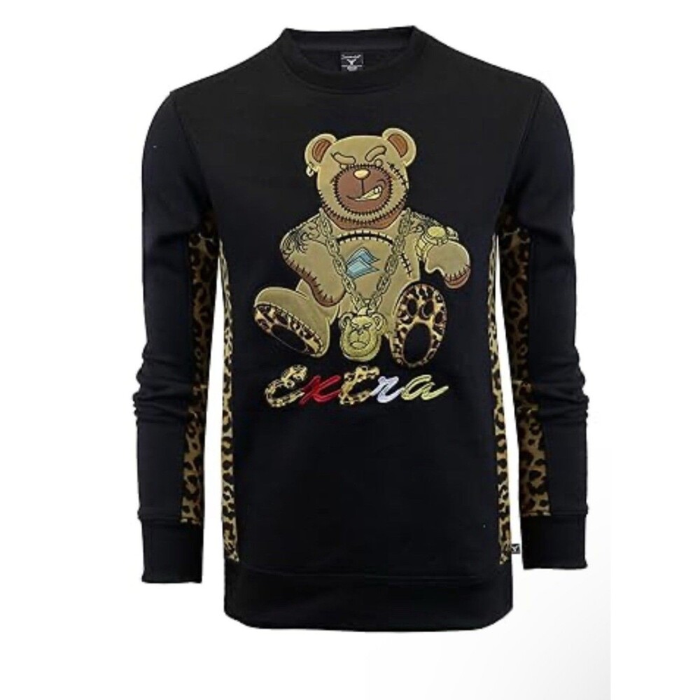 Screenshot Brand Sweatshirt‎ Size L Hip Hop Bear “Extra” New